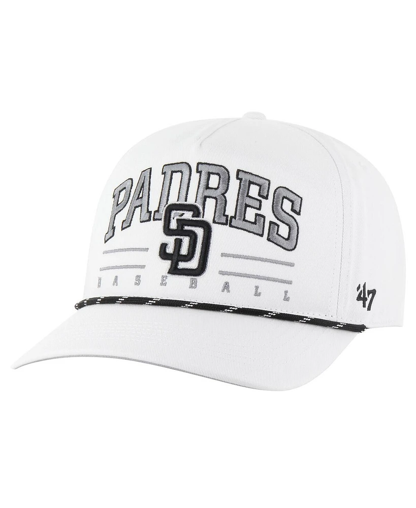 '47 Brand Men's White San Diego Padres Roscoe Speckle Hitch Adjustable Hat