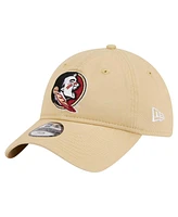 New Era Big Boys and Girls Gold Florida State Seminoles Logo 9TWENTY Adjustable Hat