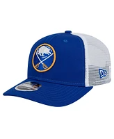 New Era Men's Royal Buffalo Sabres Core Trucker 9SEVENTY Stretch-snap Hat