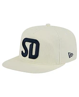 New Era Men's Cream San Diego Fc 2025 Kickoff Snapback Golfer Hat