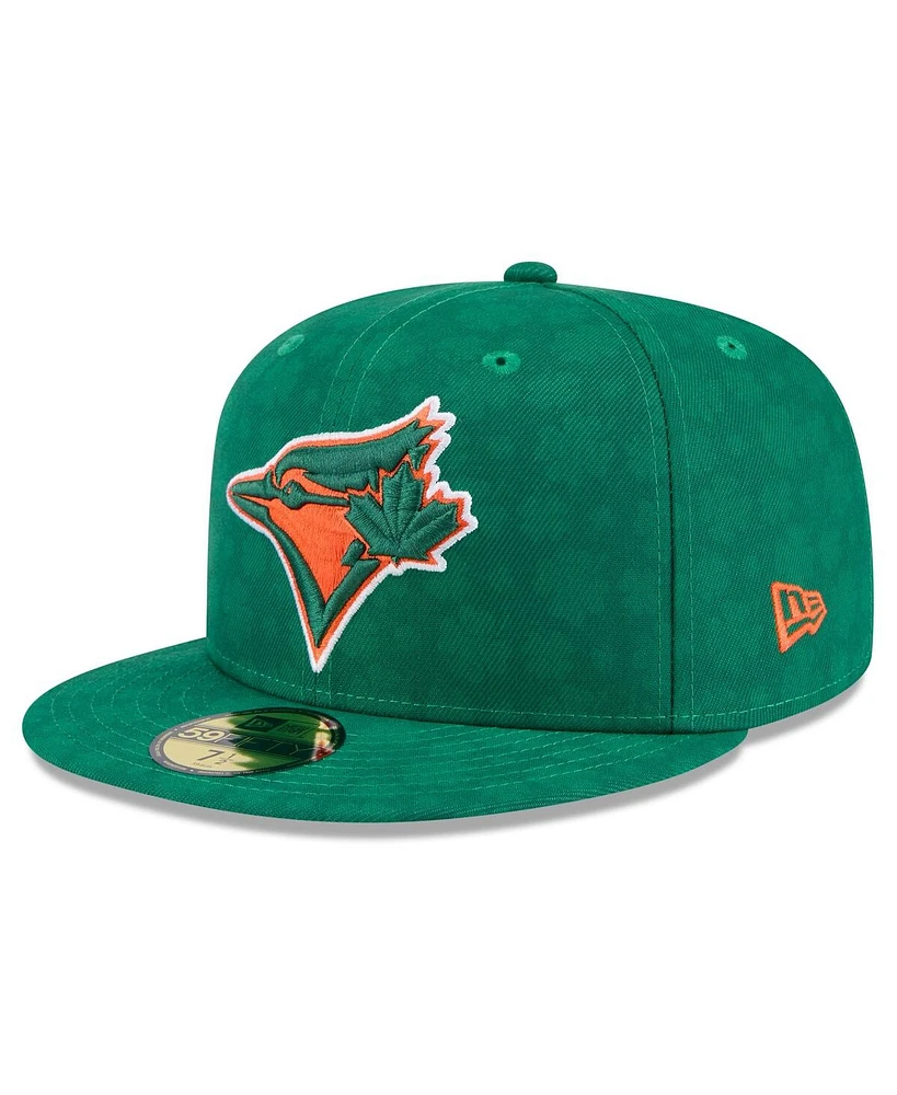 New Era Men's Kelly Green Toronto Blue Jays St. Patrick's Day 59FIFTY Fitted Hat