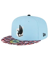 New Era Men's Light Blue Minnesota United Fc Element Tech Pack 59FIFTY Fitted Hat