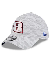 New Era Men's White Kyle Busch 39THIRTY Graded Flex Hat