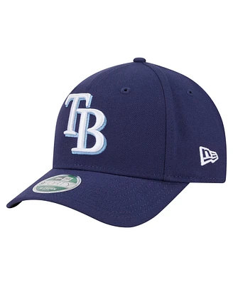 New Era Big Boys and Girls Navy Tampa Bay Rays Player Replica 9FORTY Adjustable Hat