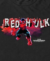 Marvel Men's Big Red Hulk Short Sleeve T-Shirt