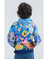 SpongeBob SquarePants Little Boys Plankton Patrick Squidward Fleece Pullover Hoodie Toddler|Child
