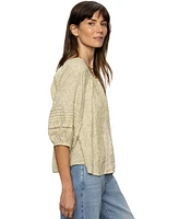 Sanctuary Women's Crafted Beach To Bar Printed Top