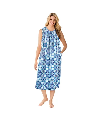 Only Neccessities Plus Necessities Sleeveless Print Lounger