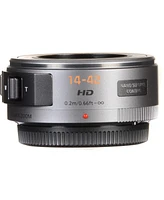 Panasonic Lumix G X Vario Pz 14-42mm f/3.5-5.6 Aspherical Lens for Micro Four Thirds, Silver