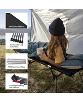 Naturehike ArmyWild Camping Cot with Leg Extenders, Ultralight Folding Backpacking Cot, Supports 330lbs, Portable Camping Bed for Camping Hiking Trave