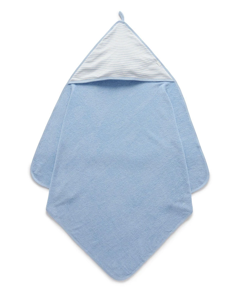 Purebaby Baby Boy Hooded Towel