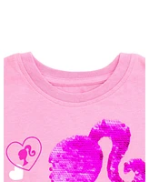 Barbie Girls Logo Pullover T-Shirt