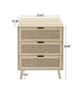 Mondawe 3 Drawer Cabinet, Suitable for bedroom, living room