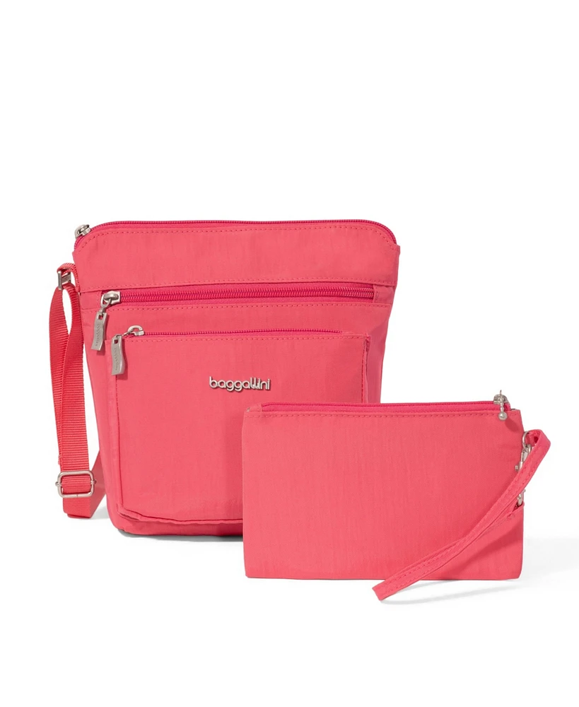 Baggallini Pocket with Rfid Crossbody Bag