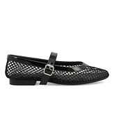 Mia Women's Rayza Mary-Jane Round Toe Flats