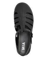 Mia Women's Jelly Fisherman Round Toe Sandals