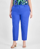 Tahari Asl Plus Classic Ankle Pants