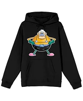 SpongeBob SquarePants Men's The Black Mermaid Man Hoodie - 3XL