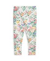 Polo Ralph Lauren Toddler and Little Girls Floral Stretch Jersey Legging Pants