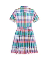 Polo Ralph Lauren Big Girls Striped Fun Shirtdress