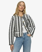 Sanctuary Women's Crafted Coco Quilted Button-Front Jacket
