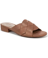 Naturalizer Women's Morena 2 Block Heel Slide Sandals