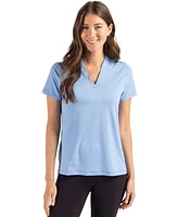 Cutter & Buck Women's Forge Eco Heathered Stretch Blade Top