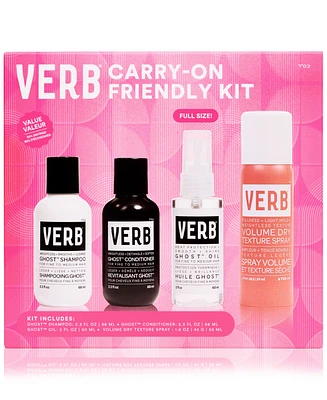 Verb 4-Pc. Carry-On Friendly Hair-Care Set