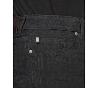 Karl Lagerfeld Paris Plus Black Crystal Cuffed Jeans