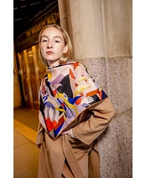 Jessie Zhao New York Double Sided Wool Silk Scarf Of Dreamlike