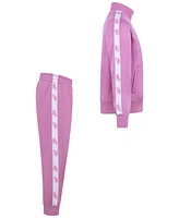Nike Little Girls Logo-Taping Jacket & Pants, 2 Piece Set