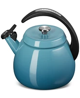Le Creuset Caribbean Enamel On Steel 2.2 Qt. Cloche Tea Kettle