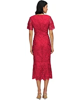 Js Collections Women's Camilla Soutache Midi Party Dress