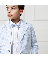 Hope & Henry Little Boys Organic Classic Seersucker Suit Jacket