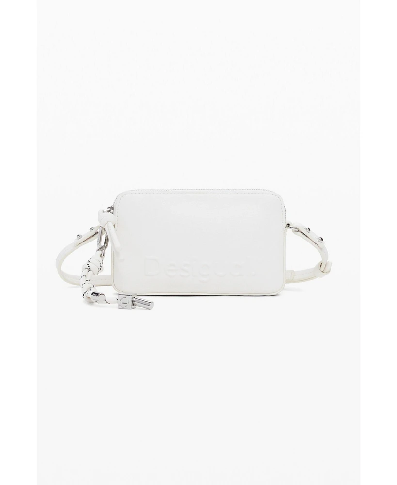 Desigual Women's Medium crossbody wallet with logo