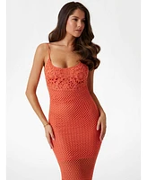 Guess Women's Crochet Dress