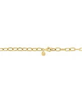 Effy Multi-Gemstone Bezel Dangle 18" Collar Necklace (6-1/3 ct. t.w.) in 14k Gold-Plated Sterling Silver