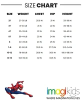 Avengers Boys Marvel Spider-Man Graphic T-Shirt and Shorts Outfit Set to