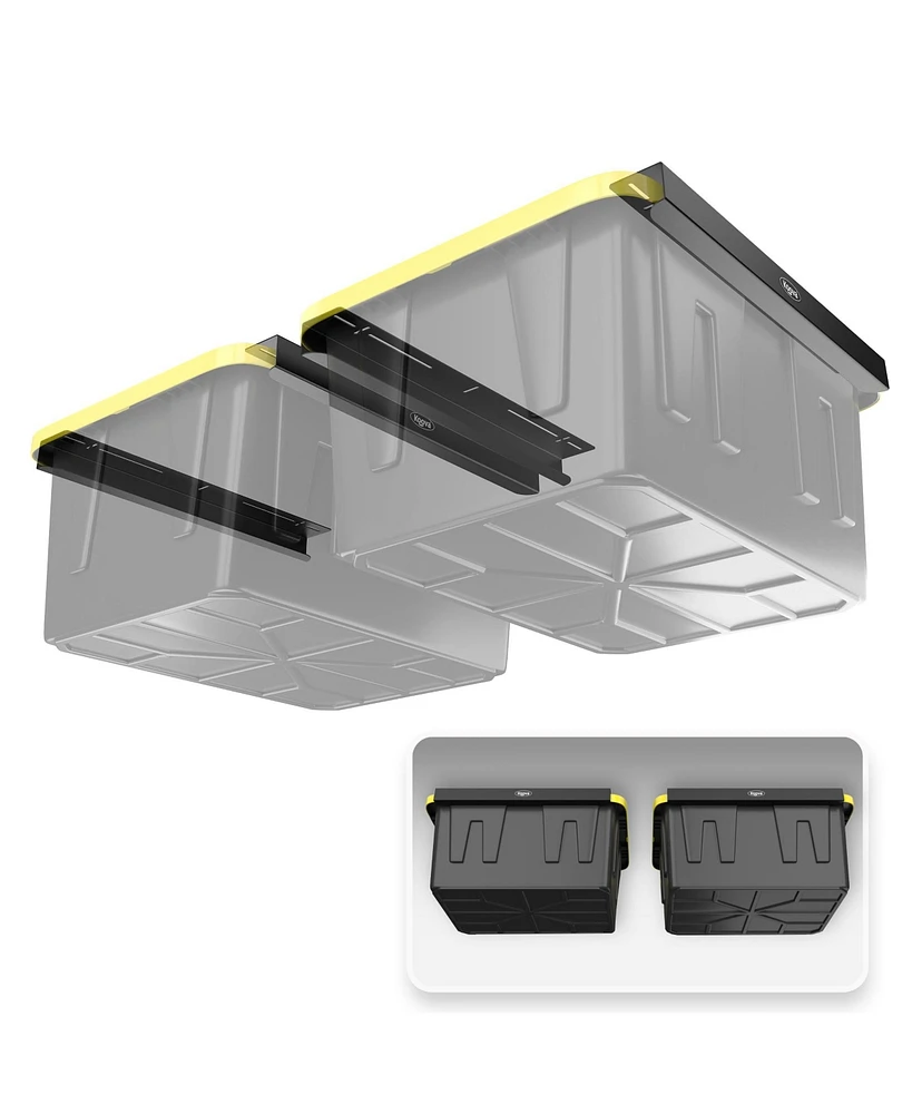 Koova Overhead Bin Rack for Two Bins