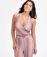Guess Women's Fearne Knit Halter Top