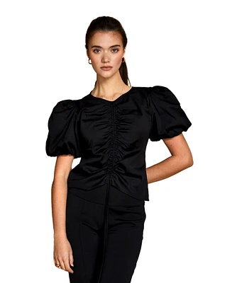 Crescent Women's Reese Balloon Sleeve Top