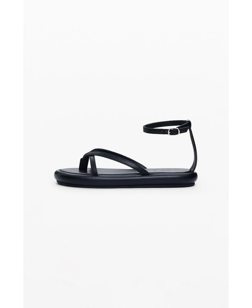 Desigual Women's Ankle strap flat sandal