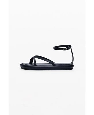 Desigual Women's Ankle strap flat sandal