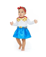 Disney Pixar Toy Story Jessie Cosplay Dress and Headband