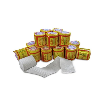 Amber Sports Le Roy Mexican Gauze Boxing Hand Wraps Elastic Bandages Revgear Ambra LeRoy Combat Sports Non-Sterile, 2" x 5.5 yd