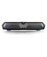 Edifier Gaming Speakers Computer with Microphone, Powered Laptop Speakers Quick Connection Bluetooth 5.3