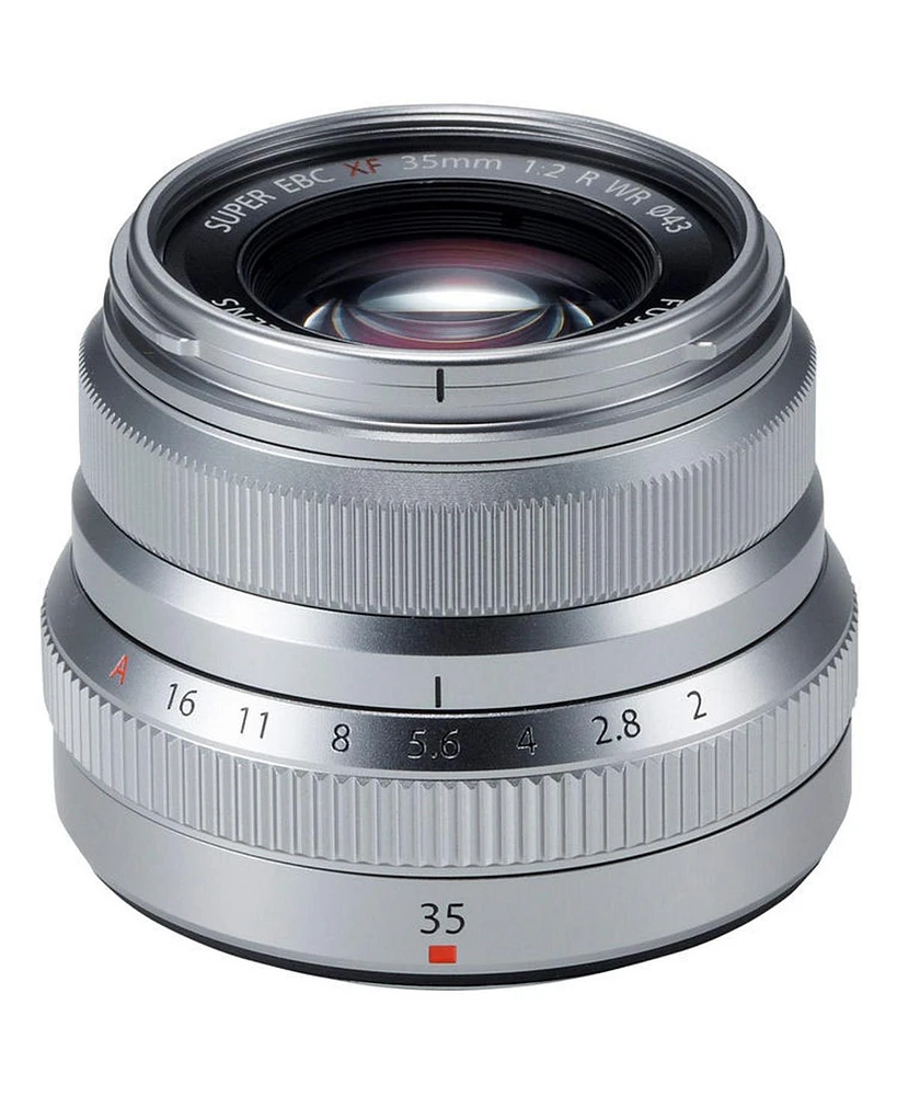 Fujifilm Xf 35mm f/2 R Wr Lens, Silver