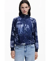 Desigual Women's Sweatshirt designed by Mr. Christian Lacroix