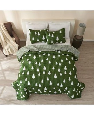 Linery Co. Lodge Microfiber Quilt Set With Shams