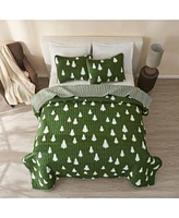 Linery Co. Lodge Microfiber Quilt Set With Shams